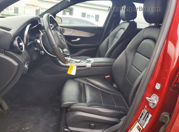 WDC0G4KB9HF143632 2017 MERCEDES-BENZ GLC-CLASS Red წინა სალონის ხედი