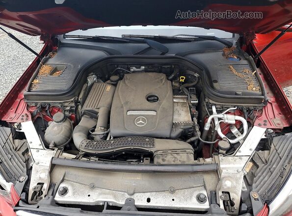 WDC0G4KB9HF143632 2017 MERCEDES-BENZ GLC-CLASS Red უკანა სალონის ხედი