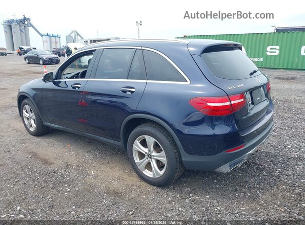 WDC0G4KB9HF221083 2017 MERCEDES-BENZ GLC 300 Blue Tył lewy