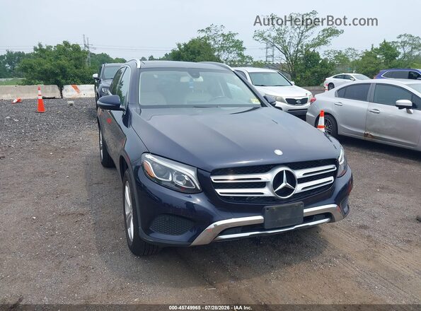 WDC0G4KB9HF221083 2017 MERCEDES-BENZ GLC 300 Blue Widok z przodu