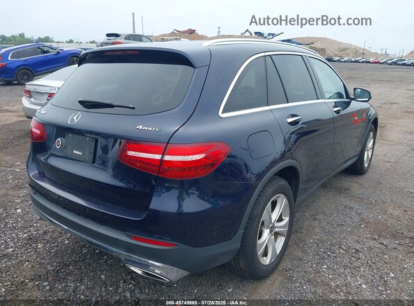 WDC0G4KB9HF221083 2017 MERCEDES-BENZ GLC 300 Blue Tył prawy