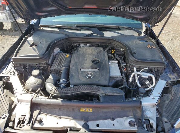 WDC0G4KB9JF436405 2018 MERCEDES-BENZ GLC-CLASS Blue ძრავის განყოფილების ხედი
