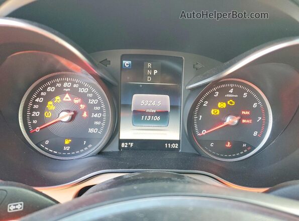 WDC0G4KB9JF436405 2018 MERCEDES-BENZ GLC-CLASS Blue ხელსაწყოთა პანელის ხედი