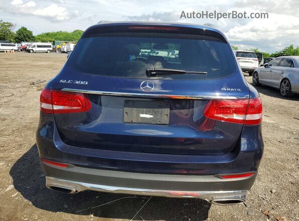 WDC0G4KB9JF436405 2018 MERCEDES-BENZ GLC-CLASS Blue უკანა ხედი