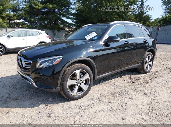 WDC0G4KB9JV078681 2018 MERCEDES-BENZ GLC 300 Черный Передняя левая четверть