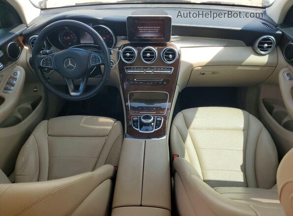 WDC0G4KB9JV084321 2018 MERCEDES-BENZ GLC-CLASS White Вид панелі приладів