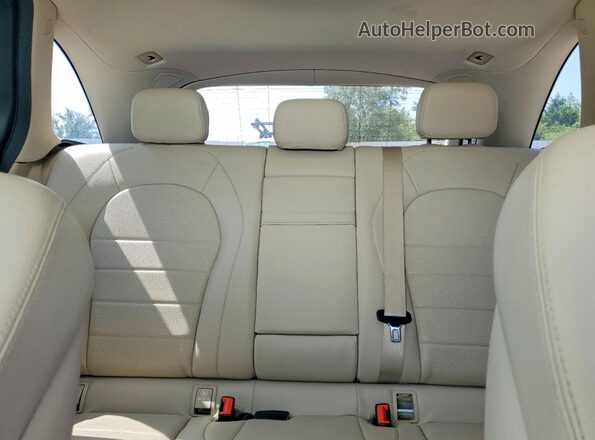 WDC0G4KB9JV084321 2018 MERCEDES-BENZ GLC-CLASS White Вид задніх сидінь