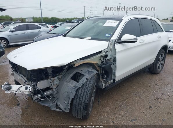 WDC0G4KB9JV108360 2018 MERCEDES-BENZ GLC 300 White წინა მარცხენა ხედი სამი მეოთხედიდან