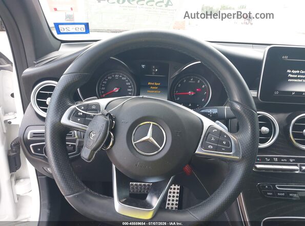WDC0G4KB9KV194609 2019 MERCEDES-BENZ GLC 300 White Dashboard view
