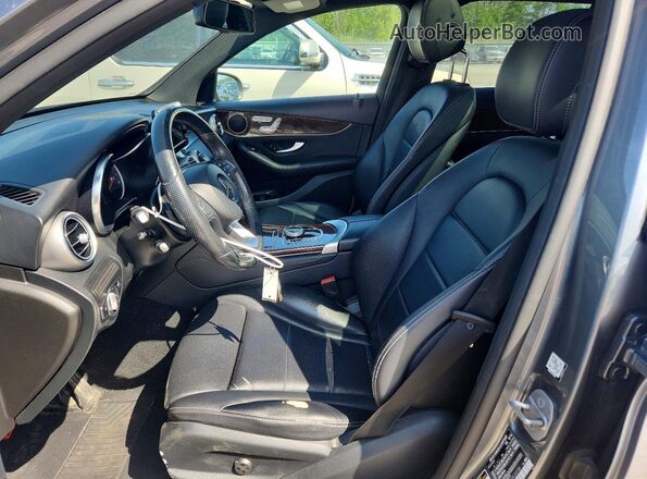 WDC0G4KBXHF203708 2017 MERCEDES-BENZ GLC-CLASS Gray წინა სალონის ხედი