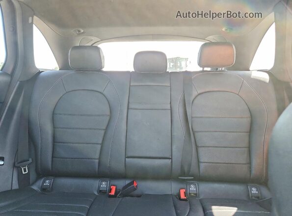 WDC0G4KBXHF203708 2017 MERCEDES-BENZ GLC-CLASS Gray უკანა სავარძლების ხედი
