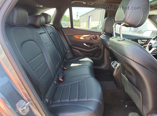 WDC0G4KBXHF203708 2017 MERCEDES-BENZ GLC-CLASS Gray უკანა სალონის ხედი