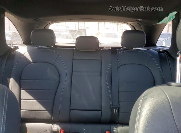 WDC0G4KBXJV042370 2018 MERCEDES-BENZ GLC-CLASS Gray Rear seats view