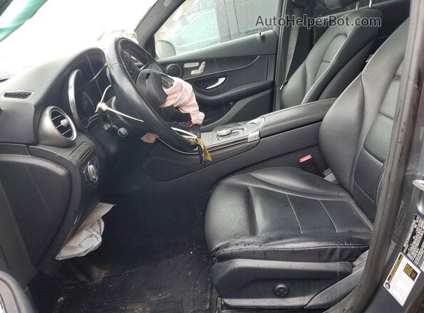 WDC0G4KBXJV042370 2018 MERCEDES-BENZ GLC-CLASS Gray Front interior view