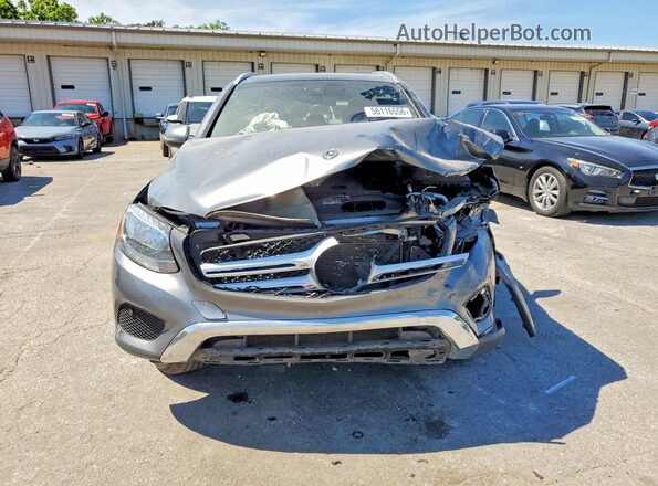 WDC0G4KBXJV042370 2018 MERCEDES-BENZ GLC-CLASS Gray Front view