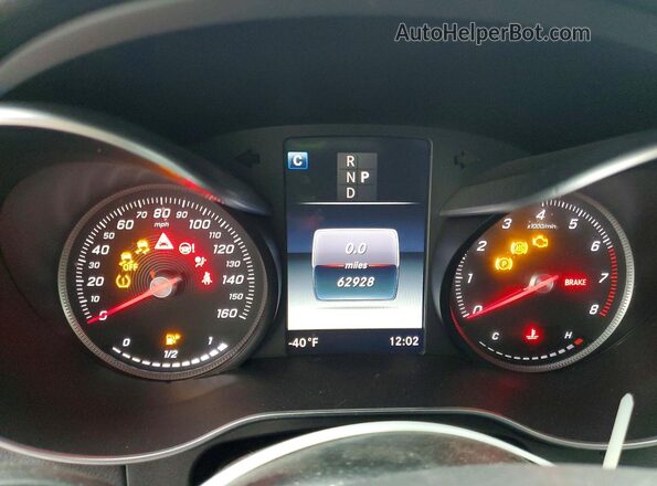 WDC0G4KBXJV042370 2018 MERCEDES-BENZ GLC-CLASS Gray Instrument cluster view