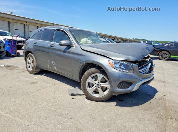WDC0G4KBXJV042370 2018 MERCEDES-BENZ GLC-CLASS Gray Front right