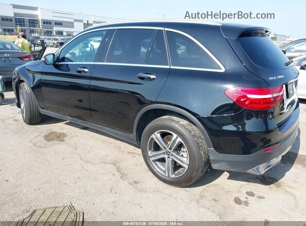 WDC0G4KBXJV048105 2018 MERCEDES-BENZ GLC 300 Black Rear left