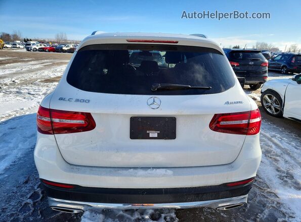 WDC0G4KBXJV055717 2018 MERCEDES-BENZ GLC-CLASS Белый Вид сзади