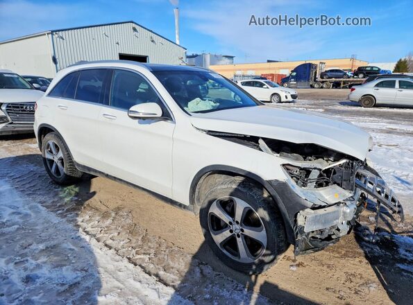 WDC0G4KBXJV055717 2018 MERCEDES-BENZ GLC-CLASS Белый Передняя правая четверть