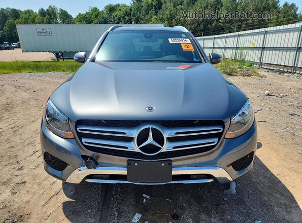 WDC0G4KBXJV065583 2018 MERCEDES-BENZ GLC-CLASS Gray Widok z przodu