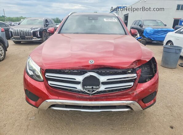 WDC0G4KBXKV127209 2019 MERCEDES-BENZ GLC-CLASS Red Widok z przodu