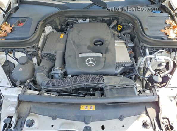 WDC0G4KBXKV184994 2019 MERCEDES-BENZ GLC-CLASS White Engine compartment view