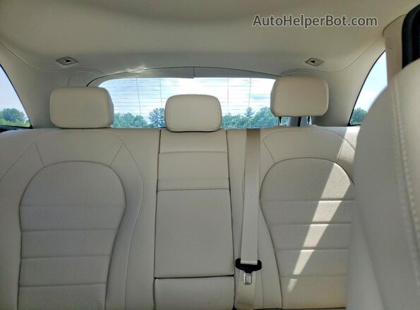 WDC0G4KBXKV184994 2019 MERCEDES-BENZ GLC-CLASS White Rear seats view