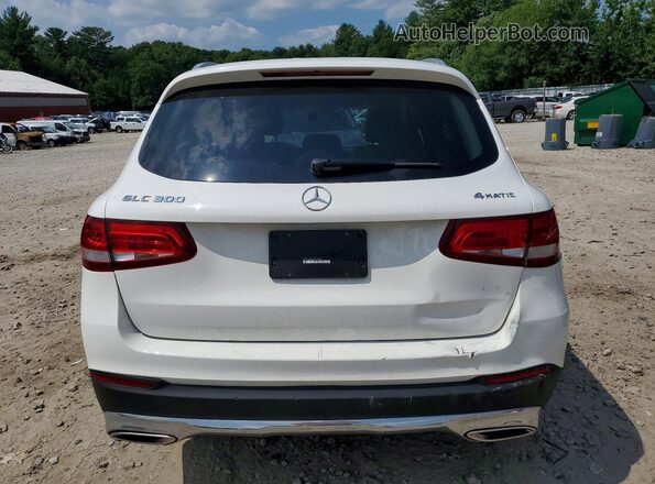 WDC0G4KBXKV184994 2019 MERCEDES-BENZ GLC-CLASS White Rear view