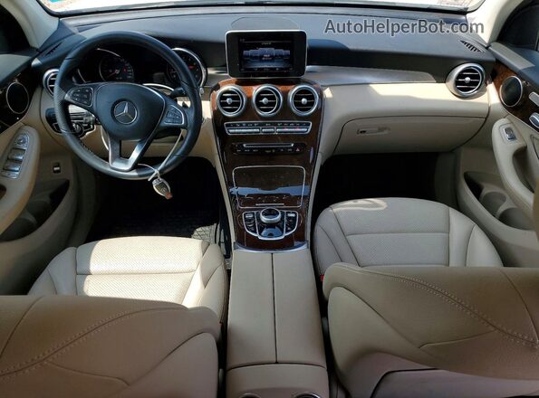 WDC0G4KBXKV184994 2019 MERCEDES-BENZ GLC-CLASS White Dashboard view