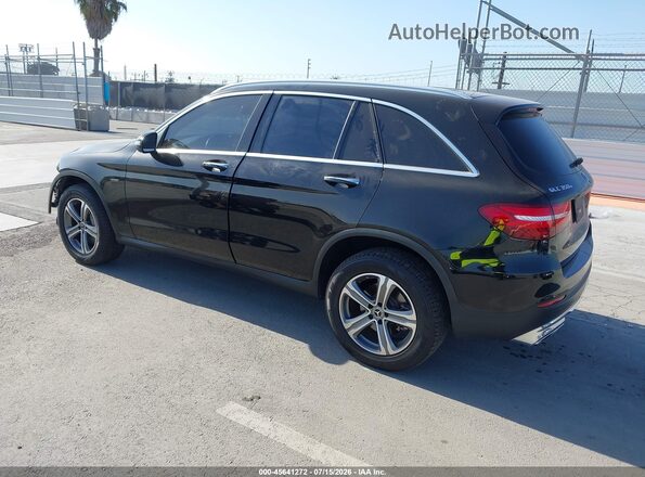 WDC0G5EB0JF473165 2018 MERCEDES-BENZ GLC 350E Black Trasero izquierdo