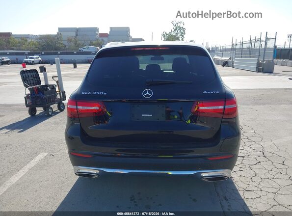 WDC0G5EB0JF473165 2018 MERCEDES-BENZ GLC 350E Black 