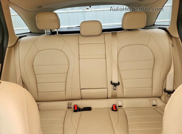 WDC0G5EB0KF563398 2019 MERCEDES-BENZ GLC-CLASS White Вид задніх сидінь