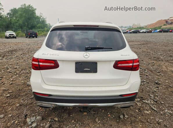WDC0G5EB0KF563398 2019 MERCEDES-BENZ GLC-CLASS White Вид ззаду