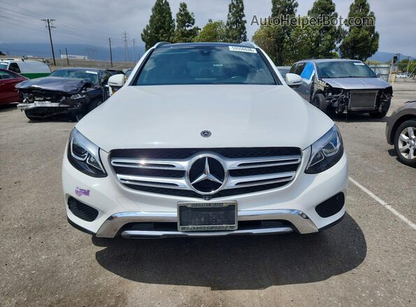 WDC0G5EB0KF572280 2019 MERCEDES-BENZ GLC-CLASS White Widok z przodu