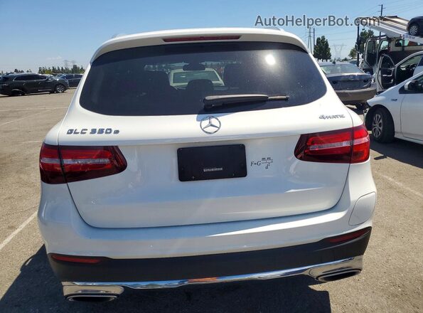 WDC0G5EB0KF572845 2019 MERCEDES-BENZ GLC-CLASS White Widok z tyłu