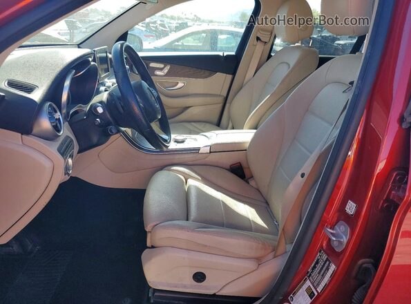 WDC0G5EB2KF495797 2019 MERCEDES-BENZ GLC-CLASS Red Սալոնի դիմացի տեսք