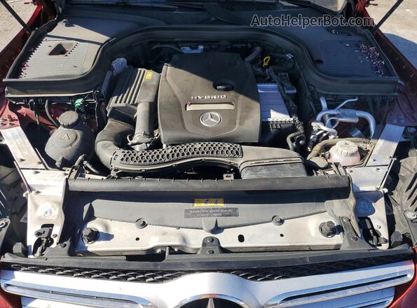 WDC0G5EB2KF495797 2019 MERCEDES-BENZ GLC-CLASS Red Շարժիչի բաժամունքի տեսք