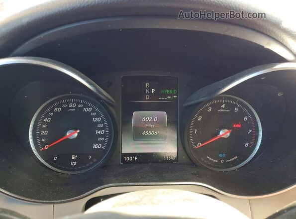WDC0G5EB2KF495797 2019 MERCEDES-BENZ GLC-CLASS Red Սարքավորումների վահանակի տեսք