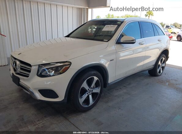 WDC0G5EB3KF547454 2019 MERCEDES-BENZ GLC 350E Белый Передняя левая четверть