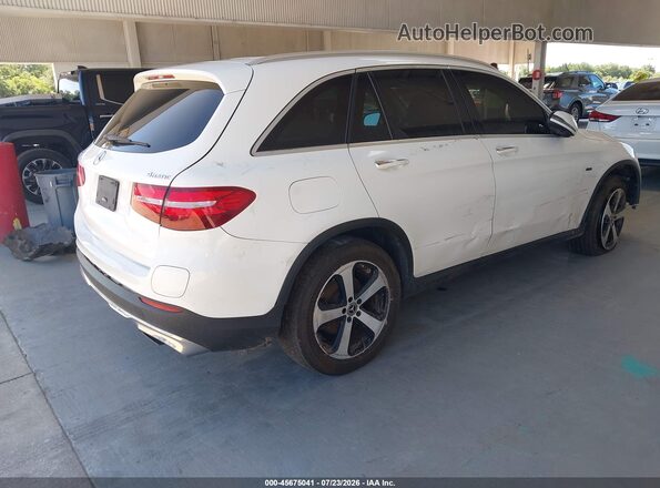 WDC0G5EB3KF547454 2019 MERCEDES-BENZ GLC 350E Белый Задняя правая четверть
