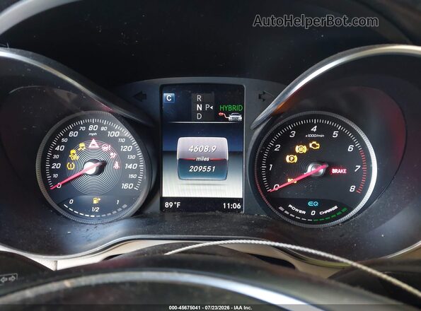 WDC0G5EB3KF547454 2019 MERCEDES-BENZ GLC 350E Белый Вид задних сидений