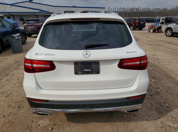 WDC0G5EB4KF614496 2019 MERCEDES-BENZ GLC-CLASS White Widok z tyłu