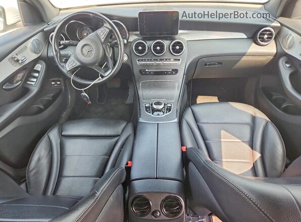 WDC0G5EB6KF586975 2019 MERCEDES-BENZ GLC-CLASS White Առջևի վահանակի տեսք
