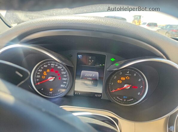 WDC0G5EB6KF605265 2019 MERCEDES-BENZ GLC-CLASS Black Vista del cuadro de instrumentos