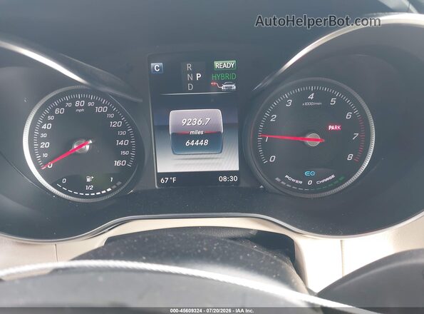 WDC0G5EB8KF611018 2019 MERCEDES-BENZ GLC 350E White Widok tylnych siedzeń