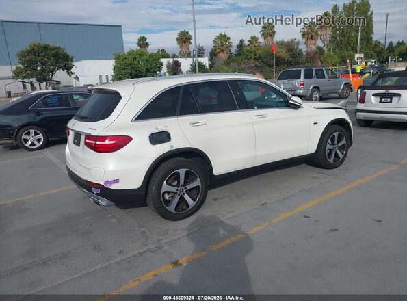WDC0G5EB8KF611018 2019 MERCEDES-BENZ GLC 350E White Tył prawy