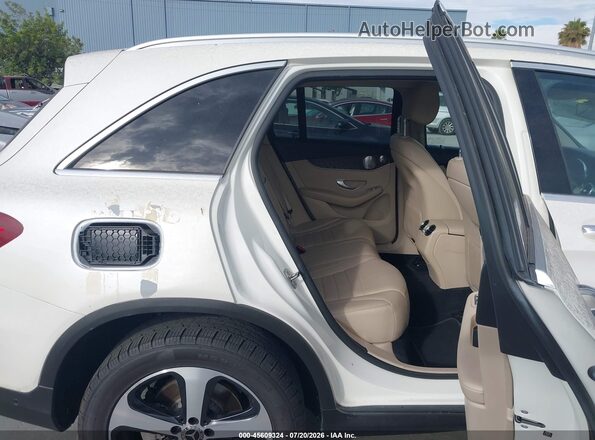WDC0G5EB8KF611018 2019 MERCEDES-BENZ GLC 350E White Widok naklejki z numerem VIN