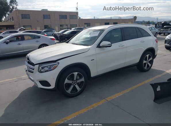 WDC0G5EB8KF611018 2019 MERCEDES-BENZ GLC 350E White Przód lewy