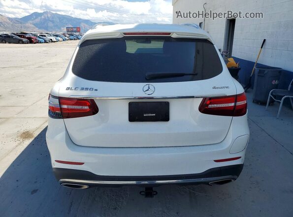 WDC0G5EB9KF596366 2019 MERCEDES-BENZ GLC-CLASS White Rear view